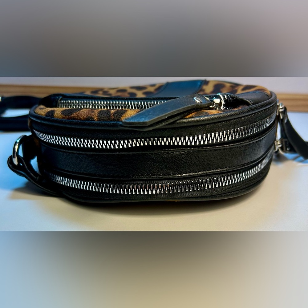 Tahari Leopard Print Crossbody Bag - Picture 7 of 16